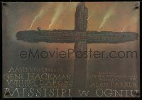 8t512 MISSISSIPPI BURNING Polish 26x38 '90 Gene Hackman, Willem Dafoe, Walkuski, best poster!