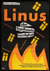 8t032 LINUS & THE MYSTERIOUS RED BRICK HOUSE Swedish '79 Linus eller Tegelhusets hemlighet!