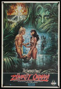 8t112 EMERALD FOREST Turkish '85 directed by John Boorman, Powers Boothe, based on a true story!