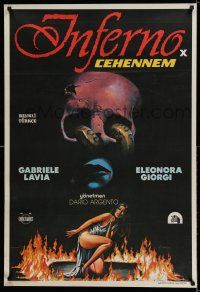 8t121 INFERNO Turkish '80 directed by Dario Argento, different sexy horror artwork by Muz!