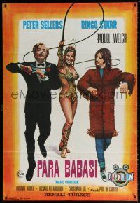 8t123 MAGIC CHRISTIAN Turkish '70 different art of sexy Raquel Welch whipping Sellers & Ringo!