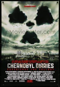 8w129 CHERNOBYL DIARIES advance DS 1sh '12 Ingrid Bolso Berdal, they said it was safe, it wasn't!