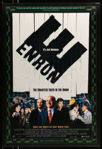 8w235 ENRON: THE SMARTEST GUYS IN THE ROOM DS 1sh '05 Alex Gibney, biggest corporate scandal!