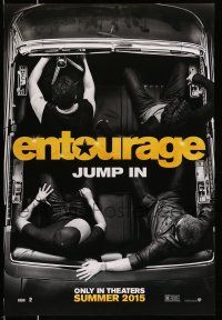 8w237 ENTOURAGE teaser DS 1sh '15 Jeremy Piven, Kevin Connelly, Liam Neeson, jump in!