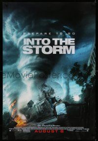 8w421 INTO THE STORM advance DS 1sh '14 Richard Armitage, tornado storm chaser action!