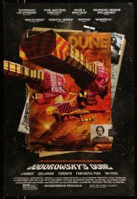8w444 JODOROWSKY'S DUNE DS 1sh '13 documentary about failed attempt at a 15 hour long Dune!