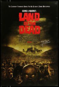 8w471 LAND OF THE DEAD advance DS 1sh '05 George Romero's ultimate zombie masterpiece!