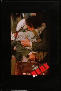 8w644 REDS 1sh '81 Warren Beatty as John Reed & Diane Keaton in Russia!