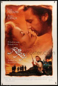 8w663 ROB ROY 1sh '95 Liam Neeson feared no man, Jessica Lange!