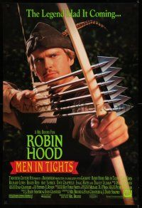 8w664 ROBIN HOOD: MEN IN TIGHTS 1sh '93 Mel Brooks directed, Cary Elwes in the title role!