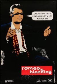 8w676 ROMEO IS BLEEDING teaser 1sh '94 cool stylized image of Gary Oldman!