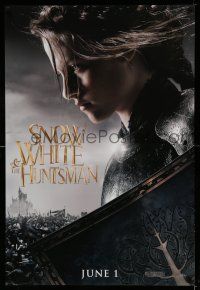 8w710 SNOW WHITE & THE HUNTSMAN June 1 teaser 1sh '12 cool image of Kristen Stewart!