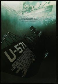 8w815 U-571 DS 1sh '00 Matthew McConaughey, Bill Paxton, Harvey Keitel, cool submarine!