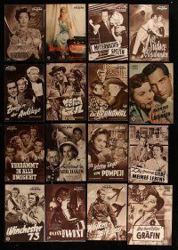 8x053 LOT OF 19 GERMAN PROGRAMS '30s-40s great different images from a variety of movies!