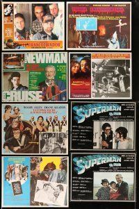 8x085 LOT OF 12 MEXICAN LOBBY CARDS '70s-80s great images from a variety of different movies!