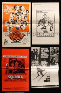 8x107 LOT OF 23 UNCUT PRESSBOOKS '60s-70s advertising images for a variety of different movies!