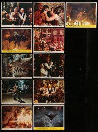 8x404 LOT OF 11 AT THE EARTH'S CORE COLOR 8x10 STILLS '76 Edgar Rice Burroughs sci-fi!