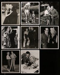 8x419 LOT OF 8 REPRO 8x10 STILLS OF BETTY GRABLE WITH OTHER STARS '70s wonderful images!