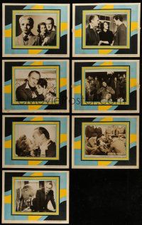 8x268 LOT OF 7 CHILDREN OF THE DAMNED 8x10 STILLS ATTACHED TO STOCK BACKGROUNDS '64 cool scenes!