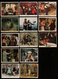 8x397 LOT OF 13 COLOR 8X10 STILLS '40s-70s great scenes from a variety of different movies!