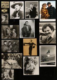 8x414 LOT OF 15 REPRO 8x10 STILLS AND MISCELLANEOUS ITEMS '50s-90s great portraits & movie scenes