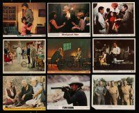 8x405 LOT OF 9 COLOR 8X10 STILLS '60s-80s great scenes from a variety of different movies!