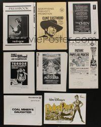 8x111 LOT OF 17 UNCUT PRESSBOOKS '60s-70s great advertising images from a variety of movies!