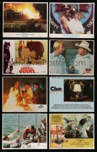 8x148 LOT OF 144 LOBBY CARDS '67 - '88 in 16 complete sets of 8!