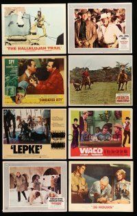 8x149 LOT OF 128 LOBBY CARDS '62 - '78 16 complete sets of 8 cards!