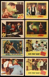 8x185 LOT OF 11 CLARK GABLE LOBBY CARDS '40s-60s great scenes from some of his movies!