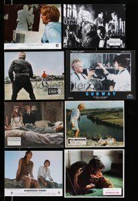 8x199 LOT OF 12 NON-U.S. LOBBY CARDS '70s great scenes from a variety of different movies!