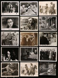 8x323 LOT OF 62 8x10 STILLS '40s-70s a variety of great movie scenes & portraits!