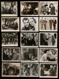 8x327 LOT OF 58 8X10 STILLS '40s-80s great scenes from a variety of different movies!