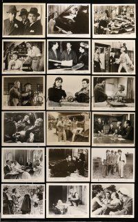 8x344 LOT OF 42 COLOR AND BLACK & WHITE 8x10 STILLS '40s-60s great scenes from many different movies