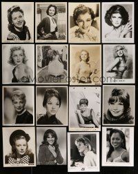 8x350 LOT OF 38 FEMALE PORTRAIT 8X10 STILLS '40s-90s great close images of sexy actresses!