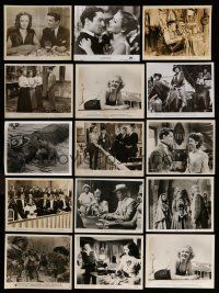 8x364 LOT OF 31 8X10 STILLS '40s-70s great scenes from a variety of different movies!