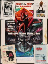 8x433 LOT OF 5 30X40S '70s great images from a variety of movies including Spy Who Loved Me!