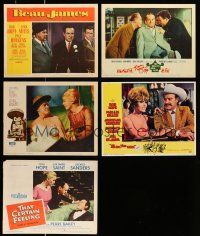 8x193 LOT OF 5 BOB HOPE LOBBY CARDS '50s-60s great scenes from his comedy movies!
