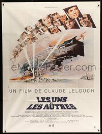 8y811 BOLERO French 1p '81 Claude Lelouch's Les uns et les autres, James Caan, cool Ferracci art!