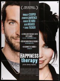8y950 SILVER LININGS PLAYBOOK French 1p '13 Bradley Cooper, Jennifer Lawrence, Happiness Therapy!