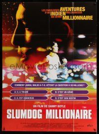 8y953 SLUMDOG MILLIONAIRE French 1p '08 Danny Boyle, winner of Best Picture, Director & Screenplay!
