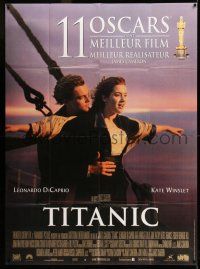 8y974 TITANIC awards French 1p '98 Leonardo DiCaprio, Kate Winslet, directed by James Cameron!