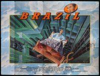 8y009 BRAZIL French 8p '85 Terry Gilliam directed sci-fi fantasy, cool art by Lagarrigue!