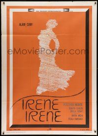 8y572 IRENE IRENE Italian 1p '75 Alain Cuny, Olimpia Carlisi, directed by Peter Del Monte, cool art