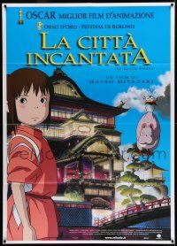 8y713 SPIRITED AWAY Italian 1p '03 Hayao Miyazaki top Japanese anime, different cartoon image!