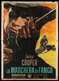 8y408 SPRINGFIELD RIFLE Italian 2p R62 best different Enzo Nistri art of Gary Cooper with gun!