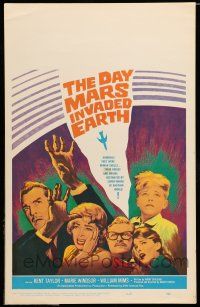 8y149 DAY MARS INVADED EARTH WC '63 their bodies & brains were destroyed by alien super-minds!