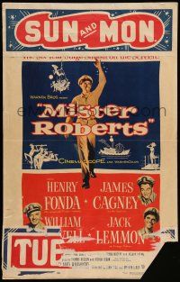 8y215 MISTER ROBERTS WC '55 Henry Fonda, James Cagney, William Powell, Jack Lemmon, John Ford
