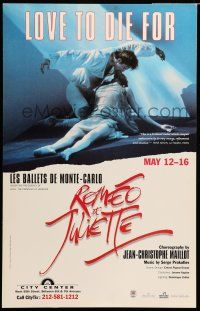 8y244 ROMEO ET JULIETTE stage play WC '90s ballet from William Shakespeare's play!