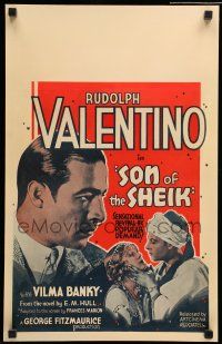 8y258 SON OF THE SHEIK WC R30s Rudolph Valentino, sensational revival by popular demand!